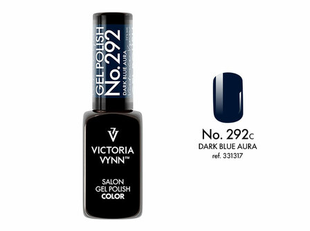 Victoria Vynn | Salon Gellak | 292 Dark Blue Aura | 8 ml. | Blauw