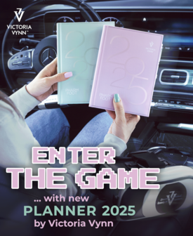 Victoria Vynn Agenda 2025 | Pink | Super hip en handige agenda | Eyecatcher op jouw werkplek