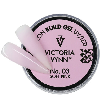 Victoria Vynn™ - Buildergel - gel om je nagels mee te verlengen of te verstevigen -  Soft Pink 15ml.