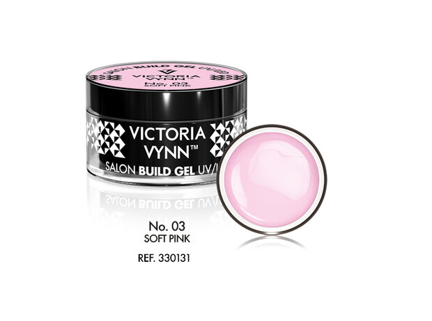 Victoria Vynn™ - Buildergel - gel om je nagels mee te verlengen of te verstevigen -  Soft Pink 15ml.