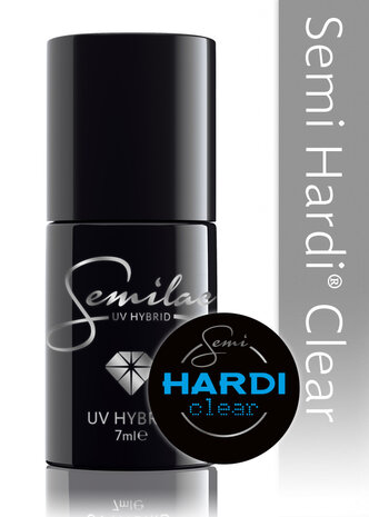 Semilac Semi Hardi Clear 7 ml. Gemakkelijk je nagels verlengen met deze buildergel in flesje!