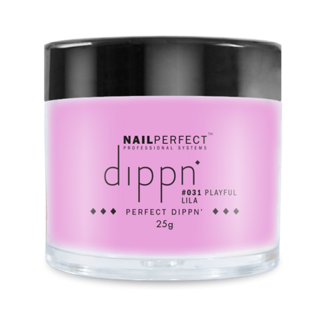 Dip poeder voor nagels - Dippn Nailperfect - 031  Playful Lila - 25gr