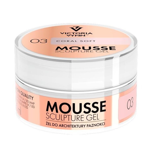 Victoria Vynn | Mousse Sculpture Gel | 03 Coral Soft | 15 ml