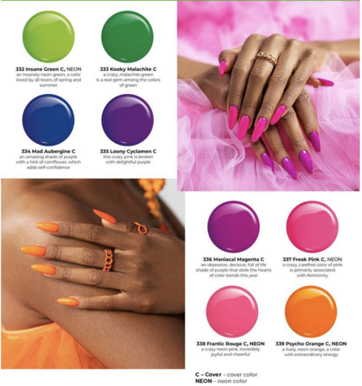 Victoria Vynn Salon Gel Polish Crazy In Colors Spring/Summer 2023 Collection